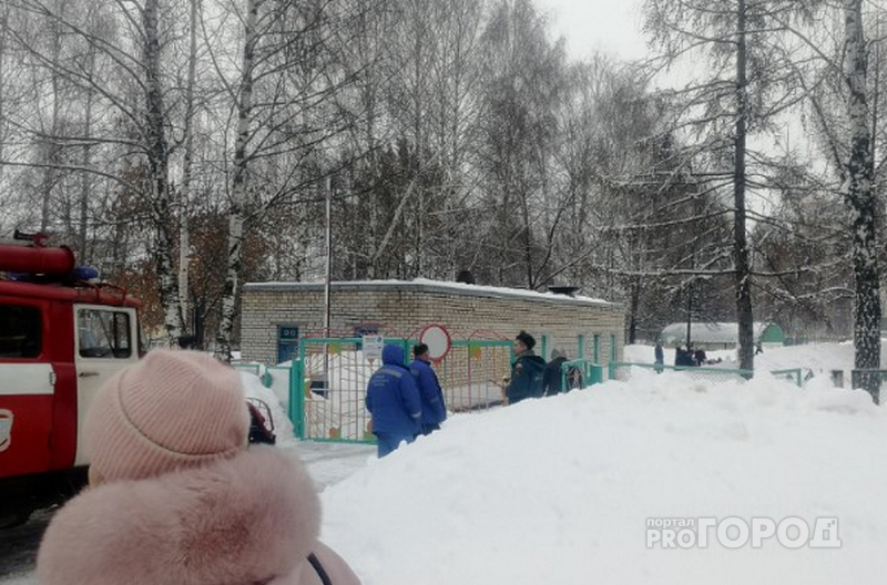 В пяти чебоксарских садиках эвакуировали детей
