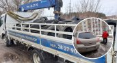 Из чебоксарских дворов вывезли 700 килограмм шин и цепей