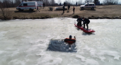 В Чувашии экстренные службы спасли деревню от затопления и вытащили из проруби человека
