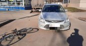 "Хендай" выезжал со двора и сбил велосипедиста