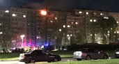 В чебоксарской девятиэтажке полыхает квартира