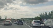 В Чувашии на М7 образовалась 10-километровая пробка