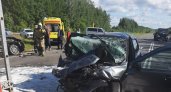 Смертельная авария в Мариинско-Посадском районе: столкнулись "Лада" и "Ауди"