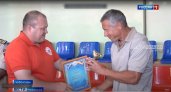 В Чебоксарах чемпиону по вольной борьбе вручили награду за спасение утопающего