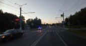 В Чебоксарах автоледи сбила самокатчика на пешеходном переходе