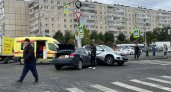 В Чебоксарах столкнулись две легковушки