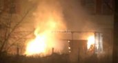 В Мариинском Посаде полностью выгорела ГАЗель