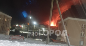 В Сосновке утро понедельника началось с полыхающего частного дома