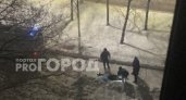 В Чебоксарах посреди улицы умер человек