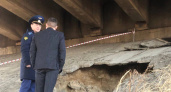 В Чебоксарах валится конструкция опор Гагаринского моста