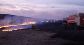 Пожар уничтожил 80 тысяч квадратных метров в Порецком районе