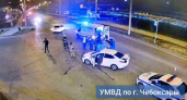 Появилось видео момента ДТП мотоцикла и Kia в Новом Городе