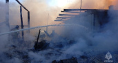 Во время пожара в Чебоксарском районе погиб хозяин дома