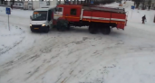 Пожарная машина с включенной сиреной влетела в маршрутку в Алатыре