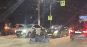 В Чебоксарах легковушка сбила человека на пешеходном переходе