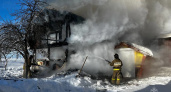 Три пожара за день: в чувашских деревнях полыхали бани