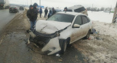 ДТП на трассе "Цивильск – Ульяновск": в салоне одной из машин находились дети