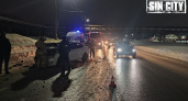 В Чебоксарах легковушка врезалась в маршрутку с пятнадцатью пассажирами