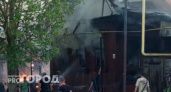 В Алатыре горят два частных дома