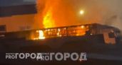 В Чебоксарах ночью сгорела фура