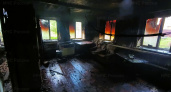 Во время тушения пожара в чувашской деревне спасатели нашли тело погибшего мужчины