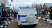 Нелегальные торговцы в Чебоксарах разбежались после приезда полицейских