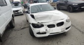 В Чебоксарах пьяная женщина попала в аварию на купленном накануне BMW 