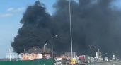 Крупный пожар в Ядринском районе: черный дым видно за много километров