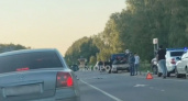 В Чувашии произошло ДТП с участием двух легковушек и мотоцикла