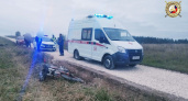 В Чувашии 18-летний питбайкер попал в ДТП на грунтовой дороге: был без сознания