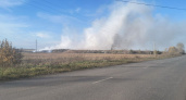 В Алатырском районе загорелась свалка: "В городе может почувствоваться запах дыма"