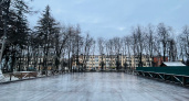 В чебоксарском парке начали заливать два катка