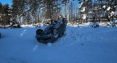 В Чувашии пьяная поездка завершилась переворотом авто и эвакуацией на штрафстоянку