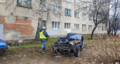 В Чебоксарах груда металла от легковушки отправилась на штрафстоянку после жалобы