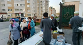 Мусульмане Чувашии помогают жителям поврежденных беспилотниками домов