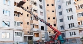 В Чебоксарах продолжают восстанавливать дома, поврежденные вражескими БПЛА