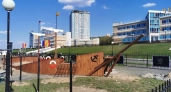 Самая большая в городе песочница-корабль и скульптура "Тухья" украсят Речной бульвар Чебоксар