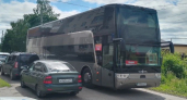 В Алатыре полицейские остановили автобус с мигрантами и обнаружили в нем нарушителей