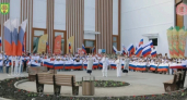 Юные цивиляне посвятили своё выступление России