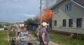 При тушении пожара в Чебоксарском районе пострадал пришедший на помощь мужчина