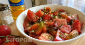 Простой способ вернуть вкус детства: готовим летний салат из спелых томатов как на юге