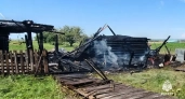 В чувашской деревне сгорели хозпостройки 89‑летнего пенсионера