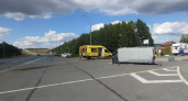 В Канашском районе в ДТП с переворотом пострадали три пассажира "буханки"