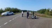 В Чувашии 13-летняя школьница с пассажиром попала в аварию на питбайке
