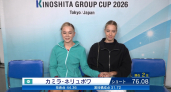 Камилла Нелюбова стала третьей в короткой программе на турнире Kinoshita Group Cup в Токио