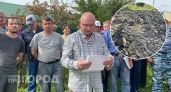 В Цивильском районе дорогу по программе "Ниме" сделали из строительного мусора: кирпичи, стекло, резина и арматура