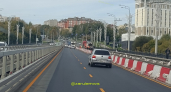 В Чебоксарах открыли две полосы Московского моста после ремонта