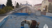 В чувашском селе во время ремонта внезапно вспыхнуло кафе