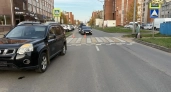 В Чебоксарах водитель иномарки сбил третьеклассника с велосипедом на зебре