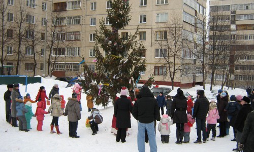 В Чебоксарах состоится конкурс на лучший новогодний двор